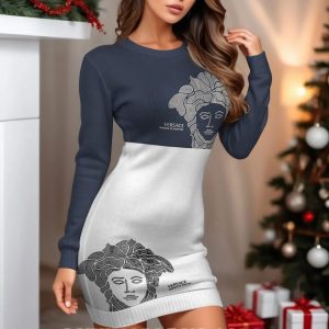 VERSACE Sweater Dress Best Selling