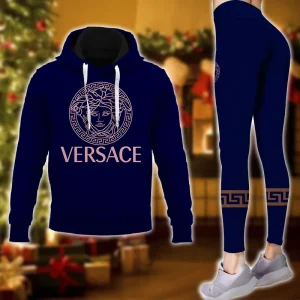 Premium Cropped Hoodie Leggings Set