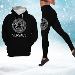 Premium Cropped Hoodie Leggings Set