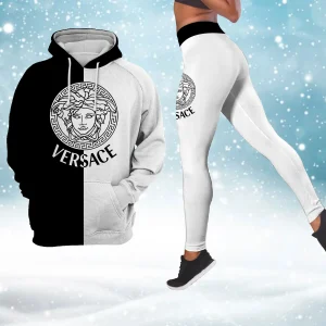 Premium Cropped Hoodie Leggings Set