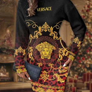 VERSACE Sweater Dress Best Selling
