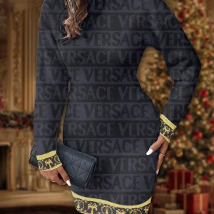 VERSACE Sweater Dress Best Selling