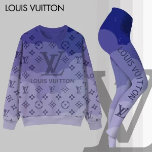 LV Luxury Sweatshirt Leggings