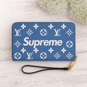 Luxury Brand Long Zip Wallet For Women