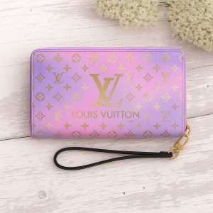 Luxury Brand Long Zip Wallet For Women