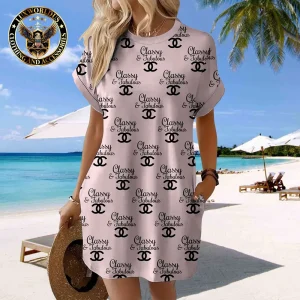 CN Premium Short Sleeve Pocket Dress
