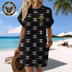 CN Premium Short Sleeve Pocket Dress