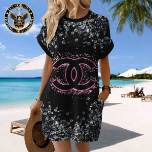 CN Premium Short Sleeve Pocket Dress