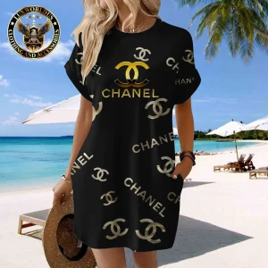 CN Premium Short Sleeve Pocket Dress