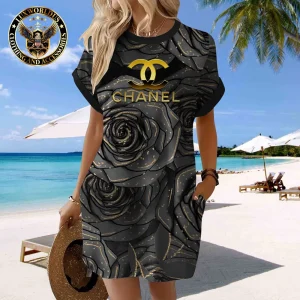 CN Premium Short Sleeve Pocket Dress