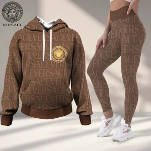 Premium Cropped Hoodie Leggings Set